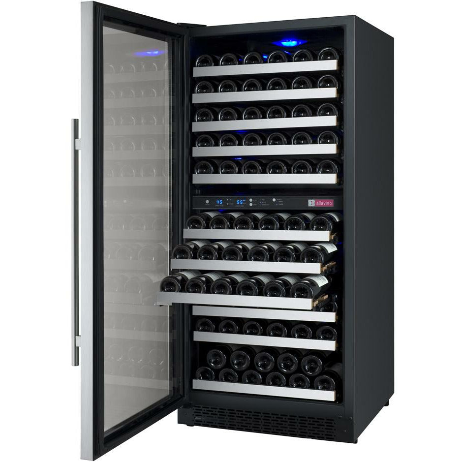 http://winecoolerheadquarters.com/cdn/shop/products/allavino-24-wide-flexcount-ii-tru-vino-121-bottle-dual-zone-stainless-steel-left-right-hinge-wine-cooler-2_1200x1200.jpg?v=1638922651