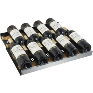 24" Wide FlexCount II Tru-Vino 56 Bottle Dual Zone Stainless Steel Left/Right Hinge Wine Cooler