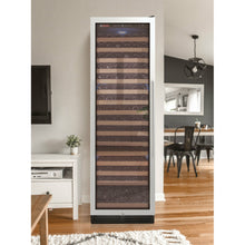 Load image into Gallery viewer, Allavino 24&quot; Wide FlexCount Classic II Tru-Vino 174 Bottle Single Zone Stainless Steel Left/Right Hinge Wine Cooler