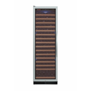 Allavino 24" Wide FlexCount Classic II Tru-Vino 174 Bottle Single Zone Stainless Steel Left/Right Hinge Wine Cooler