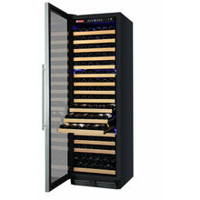 Load image into Gallery viewer, Allavino 24&quot; Wide FlexCount Classic II Tru-Vino 174 Bottle Single Zone Stainless Steel Left/Right Hinge Wine Cooler