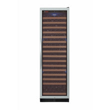 Load image into Gallery viewer, Allavino 24&quot; Wide FlexCount Classic II Tru-Vino 174 Bottle Single Zone Stainless Steel Left/Right Hinge Wine Cooler