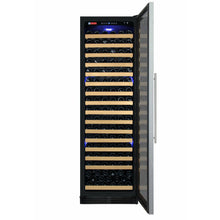 Load image into Gallery viewer, Allavino 24&quot; Wide FlexCount Classic II Tru-Vino 174 Bottle Single Zone Stainless Steel Left/Right Hinge Wine Cooler