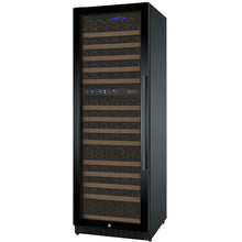 Load image into Gallery viewer, Allavino 24&quot; Wide FlexCount II Tru-Vino 172 Bottle Dual Zone Black Left/Right Hinge Wine Cooler