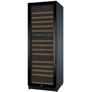 Allavino 24" Wide FlexCount II Tru-Vino 172 Bottle Dual Zone Black Left/Right Hinge Wine Cooler