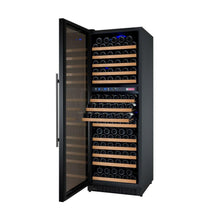 Load image into Gallery viewer, Allavino 24&quot; Wide FlexCount II Tru-Vino 172 Bottle Dual Zone Black Left/Right Hinge Wine Cooler