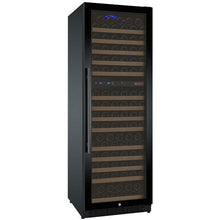 Load image into Gallery viewer, Allavino 24&quot; Wide FlexCount II Tru-Vino 172 Bottle Dual Zone Black Left/Right Hinge Wine Cooler