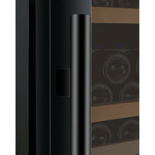 Load image into Gallery viewer, Allavino 24&quot; Wide FlexCount II Tru-Vino 172 Bottle Dual Zone Black Left/Right Hinge Wine Cooler