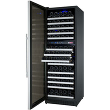 Load image into Gallery viewer, Allavino 24&quot; Wide FlexCount II Tru-Vino 172 Bottle Dual Zone Stainless Steel Left/Right Hinge Wine Cooler