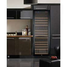 Load image into Gallery viewer, Allavino 24&quot; Wide FlexCount II Tru-Vino 177 Bottle Single Zone Black Left/Right Hinge Wine