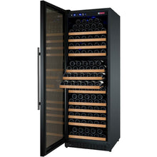 Load image into Gallery viewer, Allavino 24&quot; Wide FlexCount II Tru-Vino 177 Bottle Single Zone Black Left/Right Hinge Wine