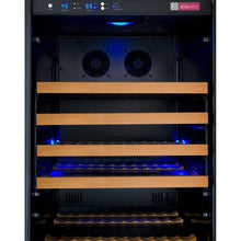 Load image into Gallery viewer, Allavino 24&quot; Wide FlexCount II Tru-Vino 177 Bottle Single Zone Black Left/Right Hinge Wine