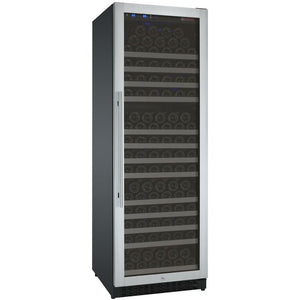 Allavino 24" Wide FlexCount II Tru-Vino 177 Bottle Single Zone Stainless Steel Left/Right Hinge Wine Cooler