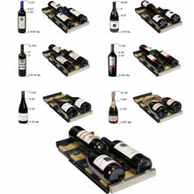 Load image into Gallery viewer, Allavino 24&quot; Wide  FlexCount II Tru-Vino 36 Bottle Dual Zone Stainless Steel Wine Cooler