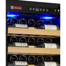 Load image into Gallery viewer, Allavino 24&quot; Wide Vite II 99 Bottle Single Zone Black Right Hinge Wine Cooler