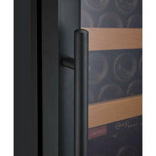 Load image into Gallery viewer, Allavino 24&quot; Wide Vite II Tru-Vino 99 Bottle Dual Zone Black Right Hinge Wine Cooler