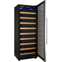 Load image into Gallery viewer, Allavino 24&quot; Wide Vite II Tru-Vino 99 Bottle Single Zone Stainless Steel Right Hinge Wine Cooler