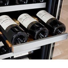 Load image into Gallery viewer, Allavino 30&quot; Wide FlexCount II Tru-Vino Dual Zone Stainless Steel Built-In Wine Cooler