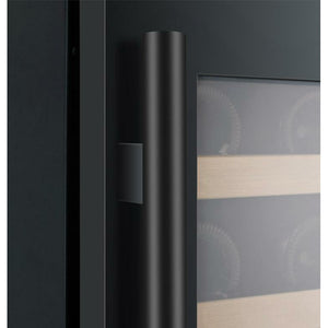 Allavino  47" Wide FlexCount II Tru-Vino 112 Bottle Four Zone Black Side-by-Side Wine Cooler