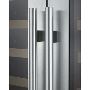 Allavino 47" Wide FlexCount II Tru-Vino 242 Bottle Four Zone Stainless Steel Side-by-Side Wine Cooler