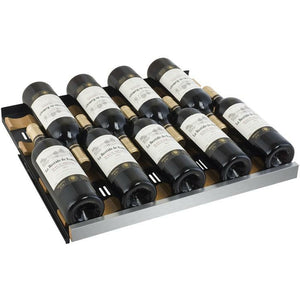 Allavino 47" Wide FlexCount II Tru-Vino 249 Bottle Three Zone Stainless Steel Side-by-Side Wine