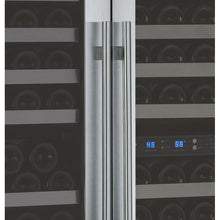 Load image into Gallery viewer, Allavino 47&quot; Wide FlexCount II Tru-Vino 249 Bottle Three Zone Stainless Steel Side-by-Side Wine