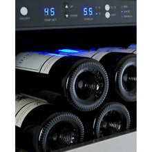 Load image into Gallery viewer, Allavino 47&quot; Wide FlexCount II Tru-Vino 256 Bottle Dual Zone Stainless Steel Side-by-Side Wine Cooler