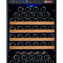 Load image into Gallery viewer, Allavino 47&quot; Wide FlexCount II Tru-Vino 344 Bottle Four Zone Black Side-by-Side Wine Cooler