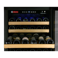 Load image into Gallery viewer, Allavino 48&quot; Wide FlexCount Classic II Tru-Vino 348 Bottle Dual Zone Stainless Steel Side-by-Side Wine Cooler