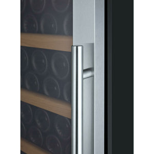 Allavino 63" Wide Vite II Tru-Vino 554 Bottle Dual Zone Stainless Steel Side-by-Side Wine Cooler