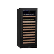 Load image into Gallery viewer, KingsBottle 100 Bottle Single Zone Left/Right Hinge Wine Cooler