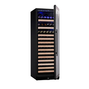 Kingsbottle 166 Bottle Single Zone Large Left/Right Hinge Wine Cooler Cabinet