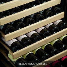 Load image into Gallery viewer, Kingsbottle 166 Bottle Single Zone Large Left/Right Hinge Wine Cooler Cabinet