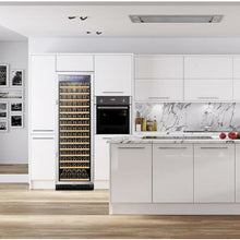 Load image into Gallery viewer, Lanbo 24&quot; Wide Stainless Steel 171 Bottle Single Zone Wine Cooler