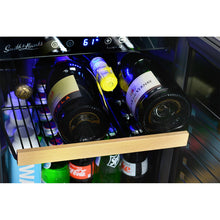 Load image into Gallery viewer, Smith &amp; Hanks Hybrid Wine And Beverage Cooler, Stainless Steel Door Trim