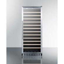 Load image into Gallery viewer, Summit 24&quot; Wide 102 Bottle Single Zone Wine Cooler