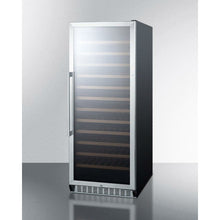 Load image into Gallery viewer, Summit 24&quot; Wide 102 Bottle Single Zone Wine Cooler