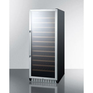 Summit 24" Wide 102 Bottle Single Zone Wine Cooler