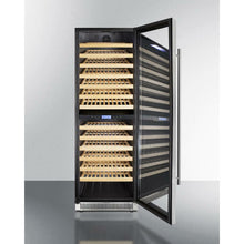 Load image into Gallery viewer, Summit 24&quot; Wide 162 Bottle Dual Zone Wine Cooler