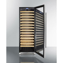 Load image into Gallery viewer, Summit 24&quot; Wide 165 Bottle Single Zone Wine Cooler