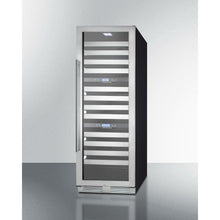 Load image into Gallery viewer, Summit 24&quot; Wide Triple Zone Wine Cooler