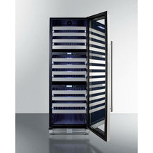 Load image into Gallery viewer, Summit 24&quot; Wide Triple Zone Wine Cooler