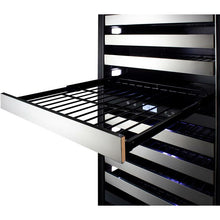 Load image into Gallery viewer, Summit 24&quot; Wide Triple Zone Wine Cooler