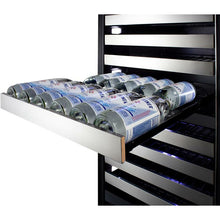 Load image into Gallery viewer, Summit 24&quot; Wide Triple Zone Wine Cooler