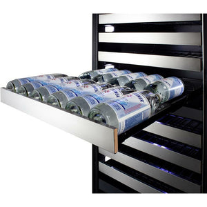 Summit 24" Wide Triple Zone Wine Cooler