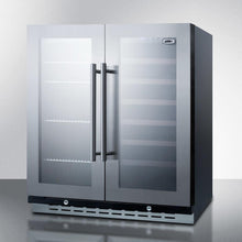 Load image into Gallery viewer, Summit 30&quot; Wide Built-In Hybrid Wine Cooler