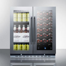 Load image into Gallery viewer, Summit 30&quot; Wide Built-In Hybrid Wine Cooler