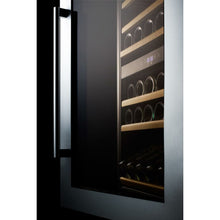 Load image into Gallery viewer, Summit 51 Bottle Integrated Dual Zone Wine Cooler